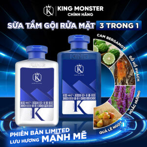 Gel tắm gội 3in1 hương nước hoa cao cấp Limited